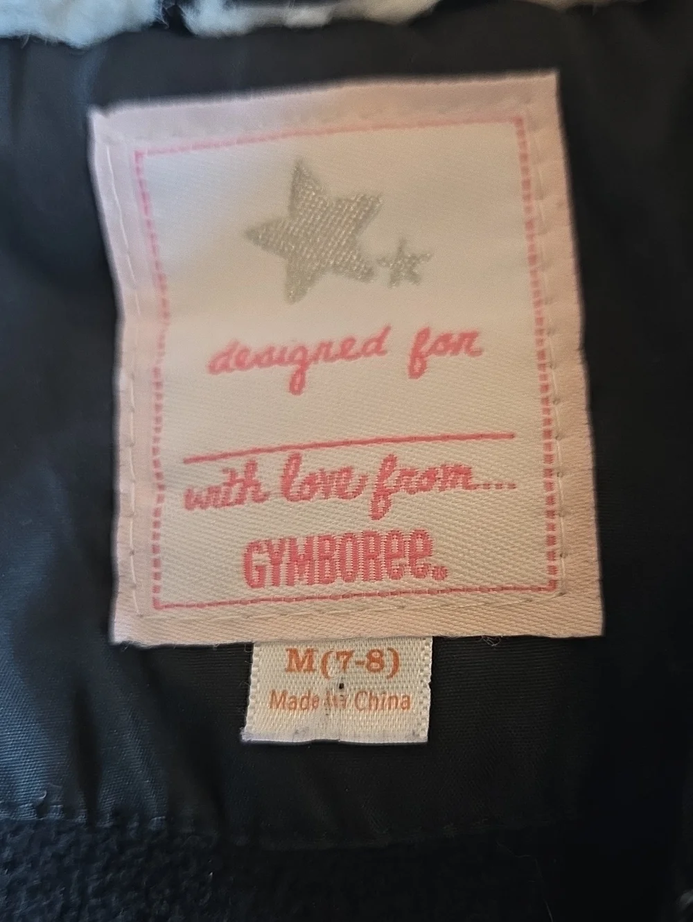 Gymboree cozy black